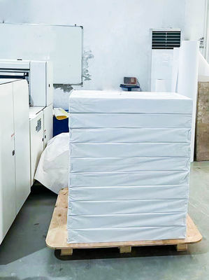 स्व चिपकने वाला स्टिकर पेपर रोल 50u सतह मोटाई
