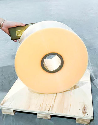 अच्छी कीमत पारदर्शी बीओपीपी लेबल सामग्री, स्वयं चिपकने वाला कागज जंबो रोल ऑनलाइन