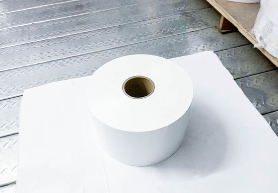 अच्छी कीमत पारदर्शी पीईटी आत्म चिपकने वाली लेबल सामग्री ऑनलाइन