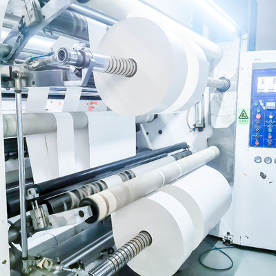 अच्छी कीमत चल गोंद प्रकार लेपित कागज रोल लेबल 80u सतह मोटाई चिपकने वाला ऑनलाइन