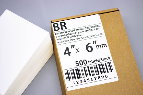 अच्छी कीमत प्रिंटर के लिए लागू करने में आसान 4x6 थर्मल लेबल स्टिकर ऑनलाइन